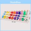 Wooden Number Shape Three In One Counting Board Early Education Toy For Children