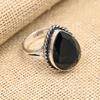 Amazing Black Spinel Gemstone Handmade 925 Sterling Silver Ring Jewelry
