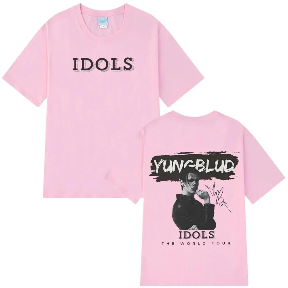 Yungblud 2025 World Tour New Idols Vintage Tshirt Unisex Wounisex Punk Rock T Shirts Shortsleeved Cotton Hiphop Oversized Tshirts