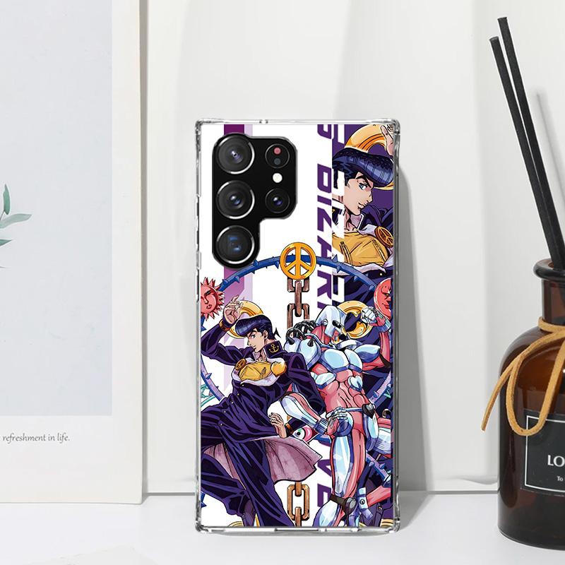 JoJo Bizarre Adventure Anime Phone Case For Samsung Galaxy S26 S25 Edge S24 FE S23 S22 Ultra S21 Plus S20 + Art Fundas Back Cove