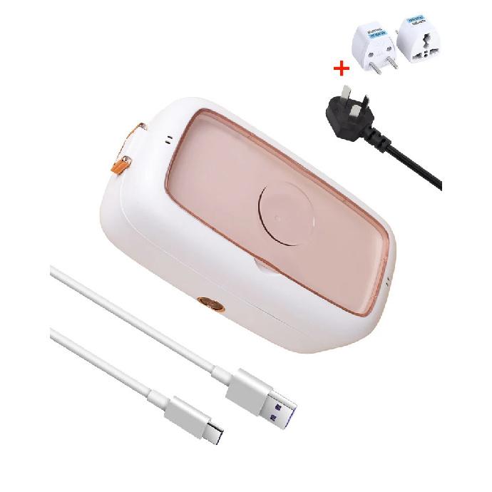 USB Portable Electric Lunch Box 5V 12V 24V Car Truck Camping Work School 220V Food Heated Warmer Container Stainless Steel Set
