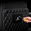 For Peugeot Car Seat Back Anti Kick Pad Leather Scratch Mat For Peugeot 206 307 308 3008 207 208 407 508 2008 5008 107 106 205 4