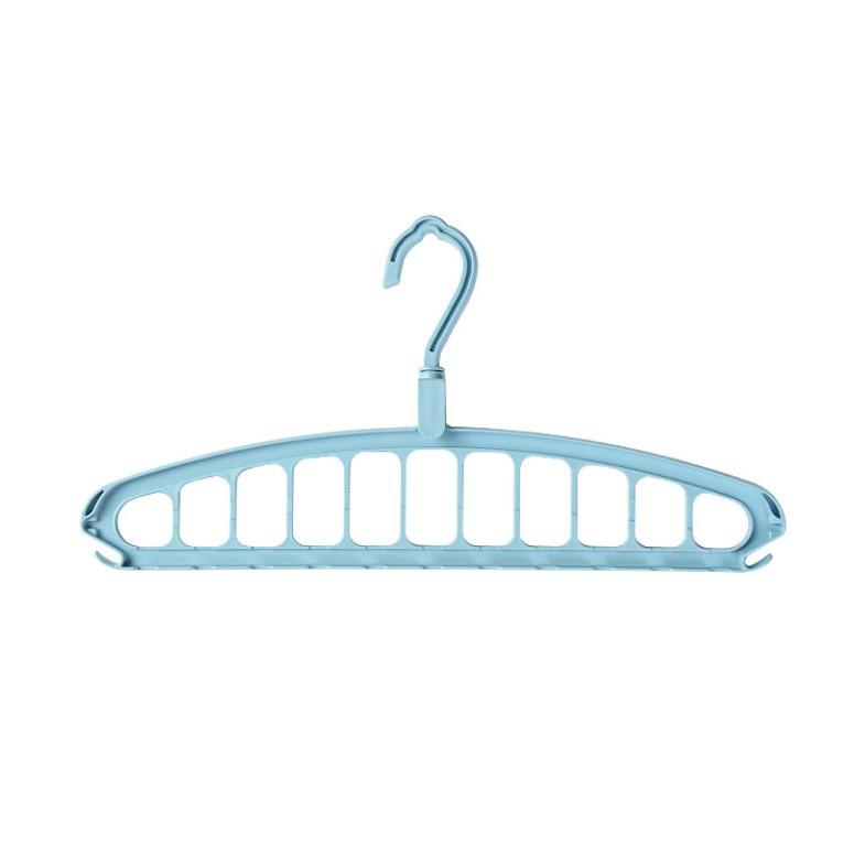 Одиннадцать вешалок для одежды, не оставляющих следов, нескользящая вешалка для хранения одежды, многофункциональная складная вешалка для одежды, органайзер для шкафа