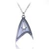 Command Badge Star Costume Trek Accessory Science Engineering Medical Starfleet Pins Metal Brooch Halloween Party Props