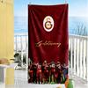Galatasaray Beach Towel Super Soft Microfiber Quickdry Fabric Comfortable Lightweight