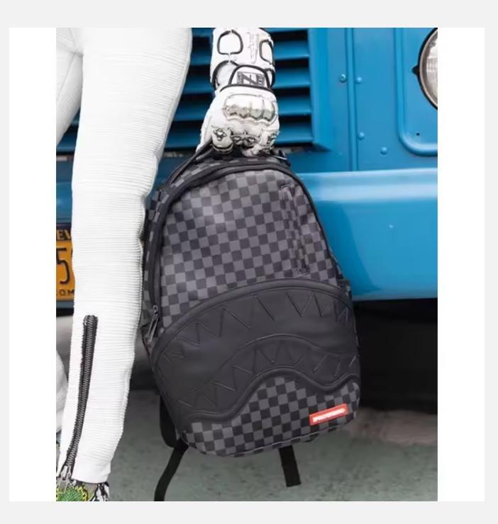 Рюкзак Black Shark Прочный Водонепроницаемый Большой Вместимости Многосекционный Просторный Дорожный Походный Школьный Рюкзак для Мужчин и Женщин