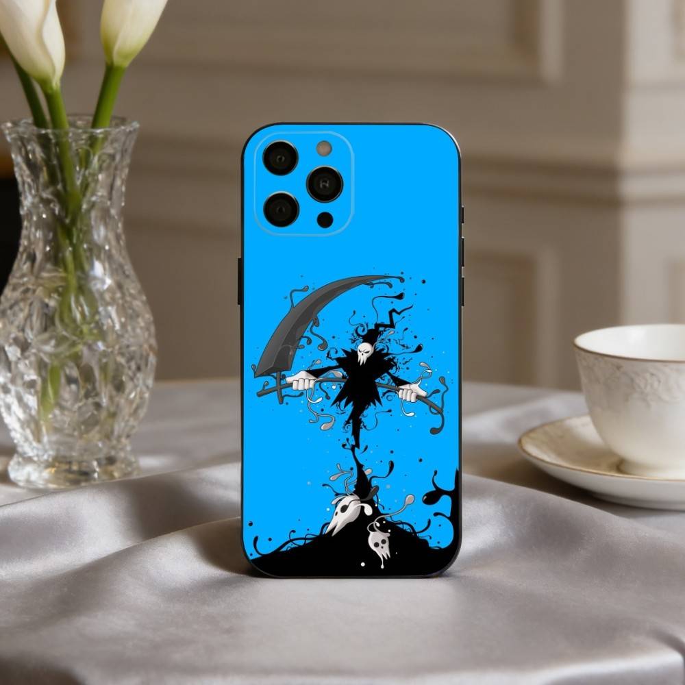 Аниме P-страстный S-Душа-L E-Пожиратель-R Чехол для телефона для iPhone 17pro,16,15,14,13,12,11 Plus,Pro Max,XS,Мягкий силиконовый черный чехол