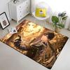 Genshin Impact HD Printed Carpet Household Rug Children's Room Living Room Chair Bedside Modern Simple Floor Mat Kawaii Rug
