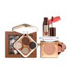 Подарочный набор для макияжа XIXI BOX и румяна Идеально в качестве подарка для - Тени для век, Губная помада, - Набор из 3 предметов, Новичков, Пигментированные, Стойкие