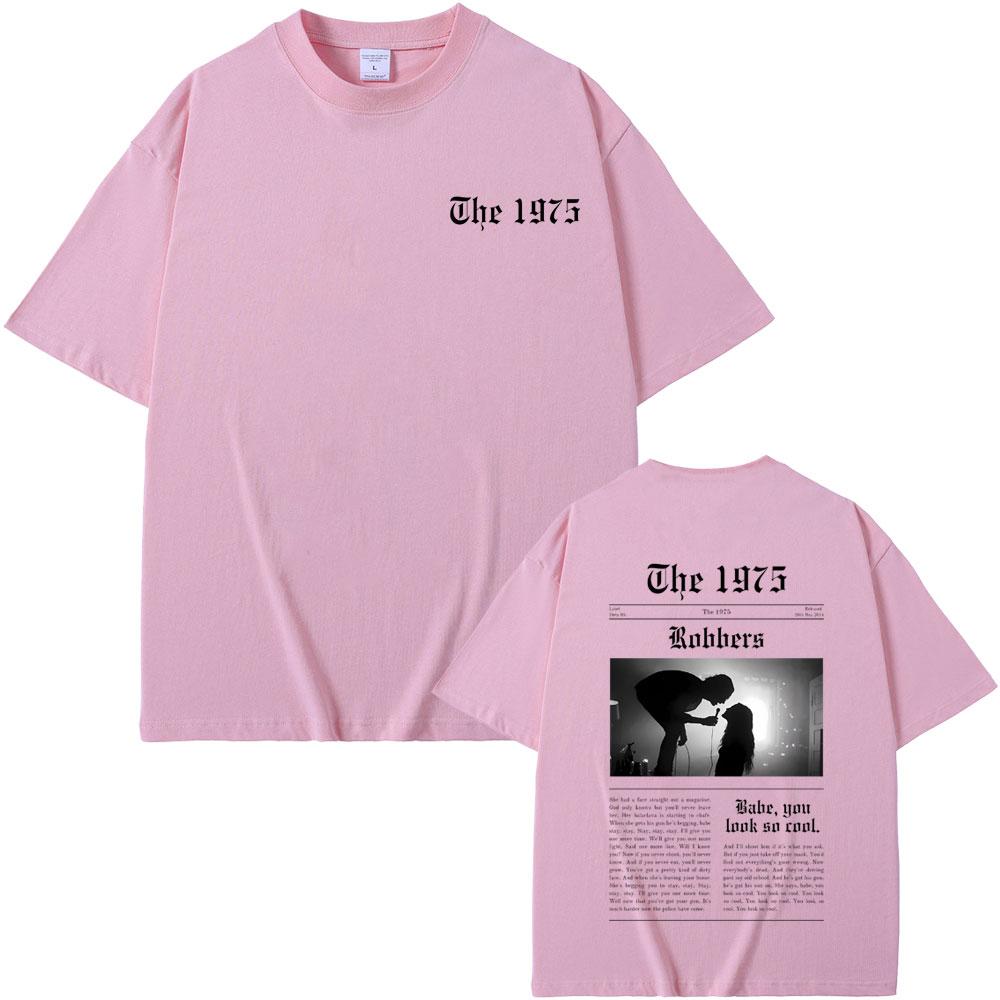 Британская группа The 1975 Live From Gorilla Robbers Babe You Look So Cool Графическая футболка Унисекс Инди Альтернативный рок Короткий рукав