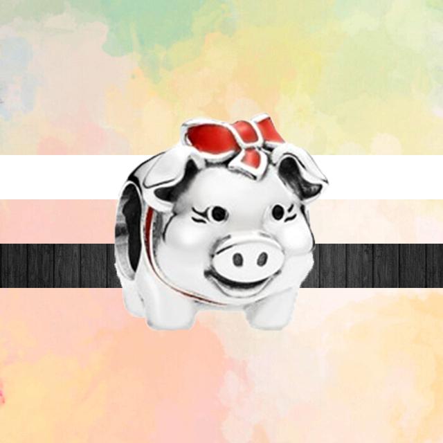 Новый стиль животных Lucky Cat Собака Панда Медведь Лев Змея Кролик Бусины «сделай сам» подходят оригинальные модные подвески Серебряный цвет Браслеты Ювелирные изделия