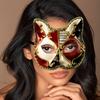 Загадочная Венецианская Маска Кошки для Костюмированных Вечеринок и Сценических Выступлений Маскарад Mardi Gras Аксессуар Маска Кошки