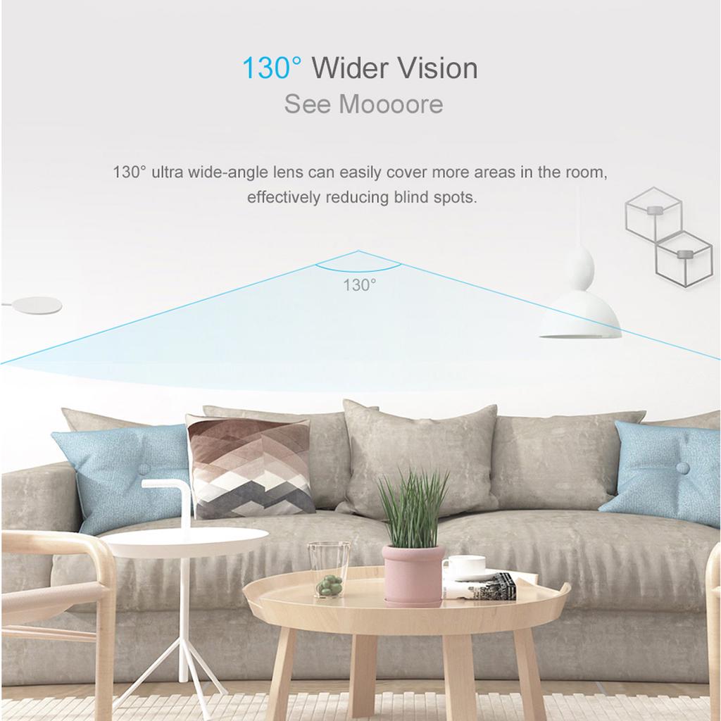 Xiaomi Mijia AI Smart IP Camera 1080P HD130 Degree FOV 2.4Ghz Двухдиапазонный WiFi Security Baby Monitor