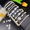 418 Pcs/pack Handmade Diy Jewelry Accessories Imitation Pearl DIY Production Craft Jewelry Beading Set
