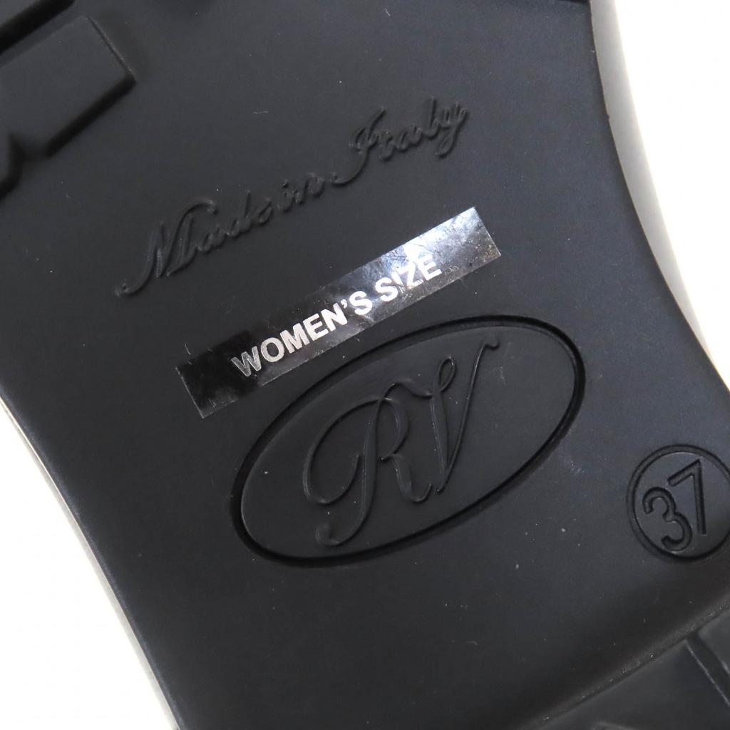 Great ROGER VIVIER short boots Tempet Viv Strassbacks rubber rain boots black Women 37 Used