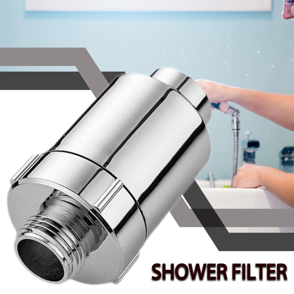 Универсальный фильтр для воды для душа Beishu, встроенный смягчитель жесткой воды с удалением хлора