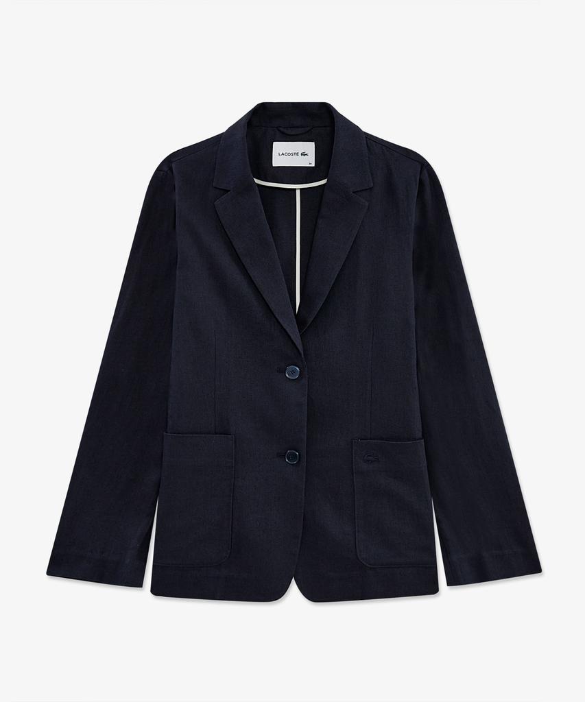 LACOSTE Women'S Linen Tailored Jacket Bf721E-56G 166