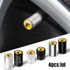 kqsdr10 4Pcs Donkey Emblem Car Styling Valve Caps Wheel Tires Air Valve Stem Protective Cover for Ferrari Auto Modification Accessories