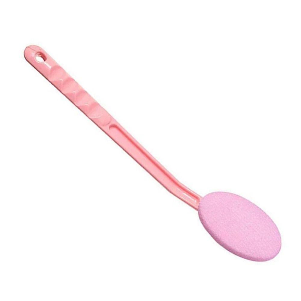Replaceable Applicator Pads Shower Body Scrubber Long Handle Body Lotion Applicator  Legs