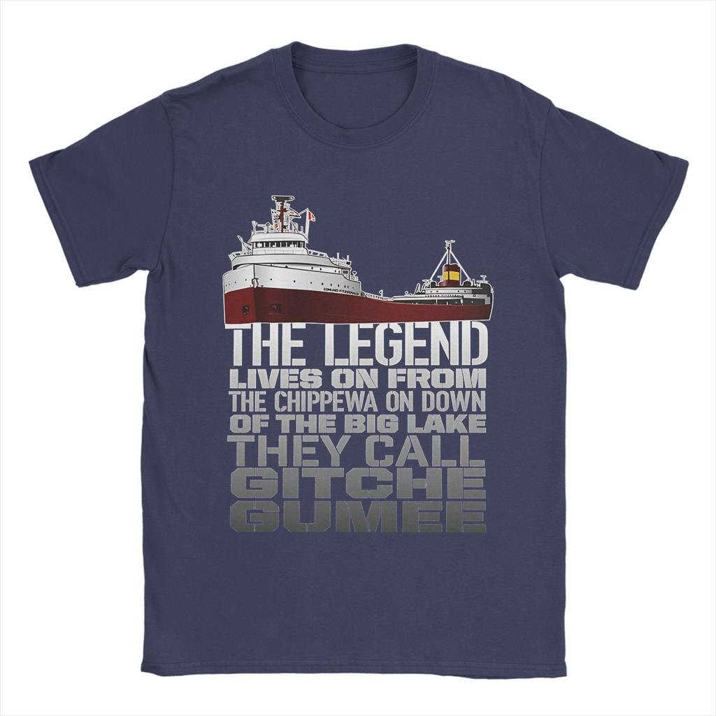 Oversized T-Shirt Summer The Legend Lives On Novelty T-Shirts Pure Cotton Tee Shirt for Man Awesome Print Short Sleeve Tees