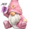 Аксессуары для мини-ландшафта для растений, Гном на Хэллоуин, Статуэтка из смолы, Весенняя бабочка, Птица, Цветок, Атмосфера исцеления, Мягкая мебель для дома, Фигурка