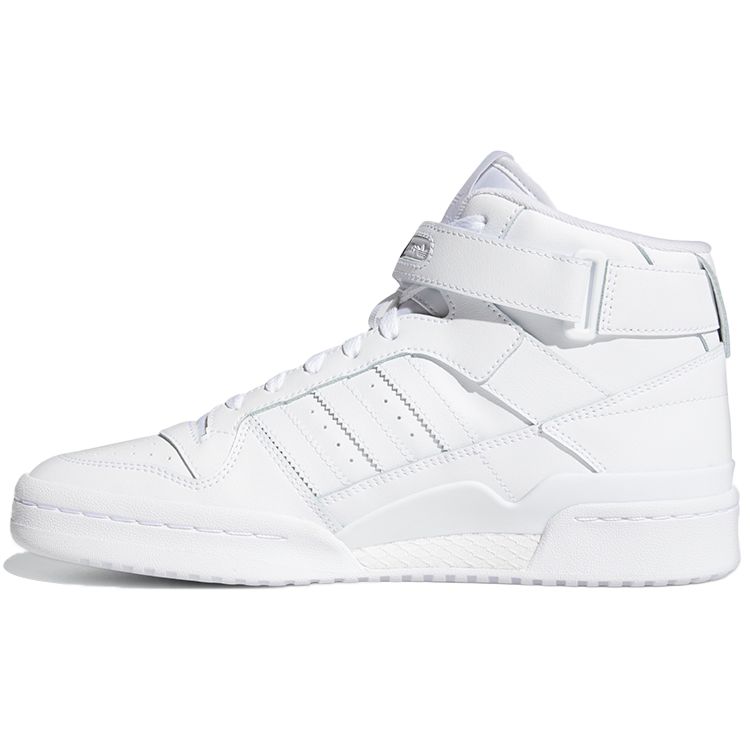 adidas forum mid triple white