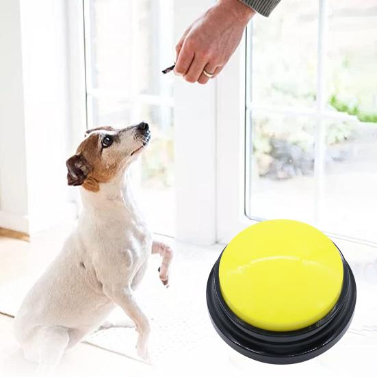 Кнопка записи голоса Интерактивная кнопка для общения с собакой Обучающий зуммер для общения с питомцем