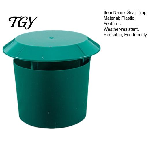 Sustainable Garden Care Tools Beer Bait Snail Trap, Reusable Catcher, Not Included, Trap for Physical Slugs, Gardens, Vegetable Patches,