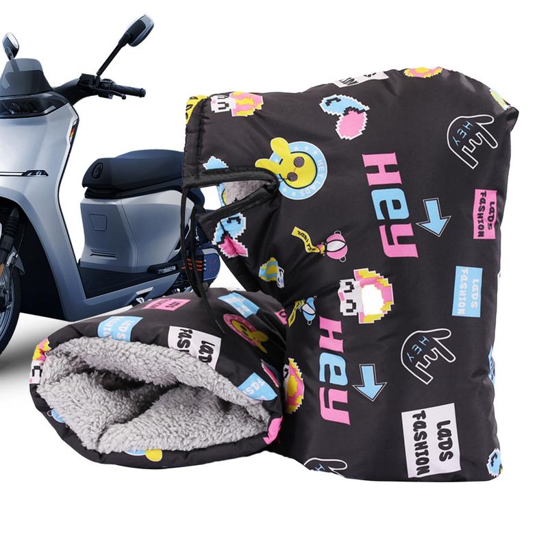 Motorcycle Handlebar Muffs Universal Handle Grip Gloves Rider Gloves Wind-Breaking Guard Hand Warmer ATV Accessories