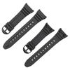 Pin Buckle Silicone Strap Men Women Soft Watchband for C-asio W-96H Watch Accessories