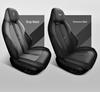 BYD Yuan PLUS Перфорированная кожаная накидка на сиденье автомобиля - Круглогодичная, Полностью закрытая, Чехол для пяти сидений.
