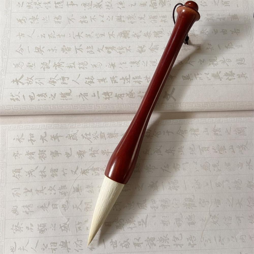 Hopper-shaped Woolen Hair Brush Pen Large Size Chinese Painting Brush Regular Seal Script