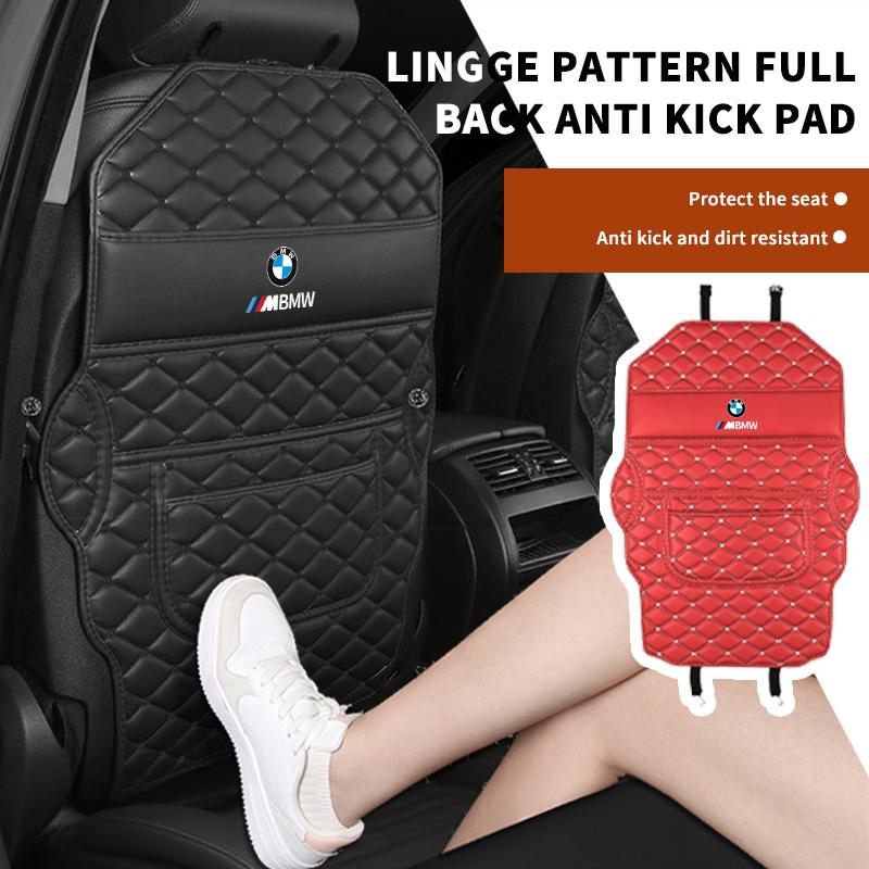 JYPK6 Car Seat Back Children Anti Kick Mat Protector Storage Bag Pad For BMW M3 M5 X3 E93 F10 F20 F30 F40 F15 F25 F26 F31 F49 F86