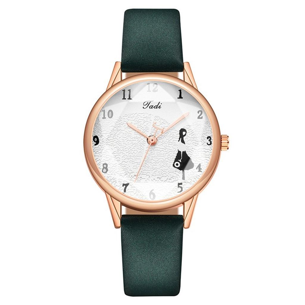 Женские модные кожаные часы