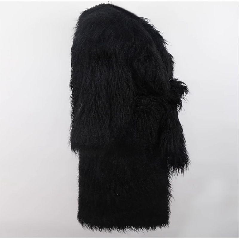 Women's Long Casual Loose And Warm Fur Coat In Large Size
