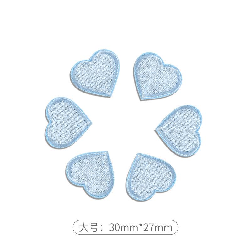 Самоклеящаяся наклейка Love Patch, наклейка для одежды, брюк, пуховик, ремонт без дырок, наклейка для вышивки в форме сердца