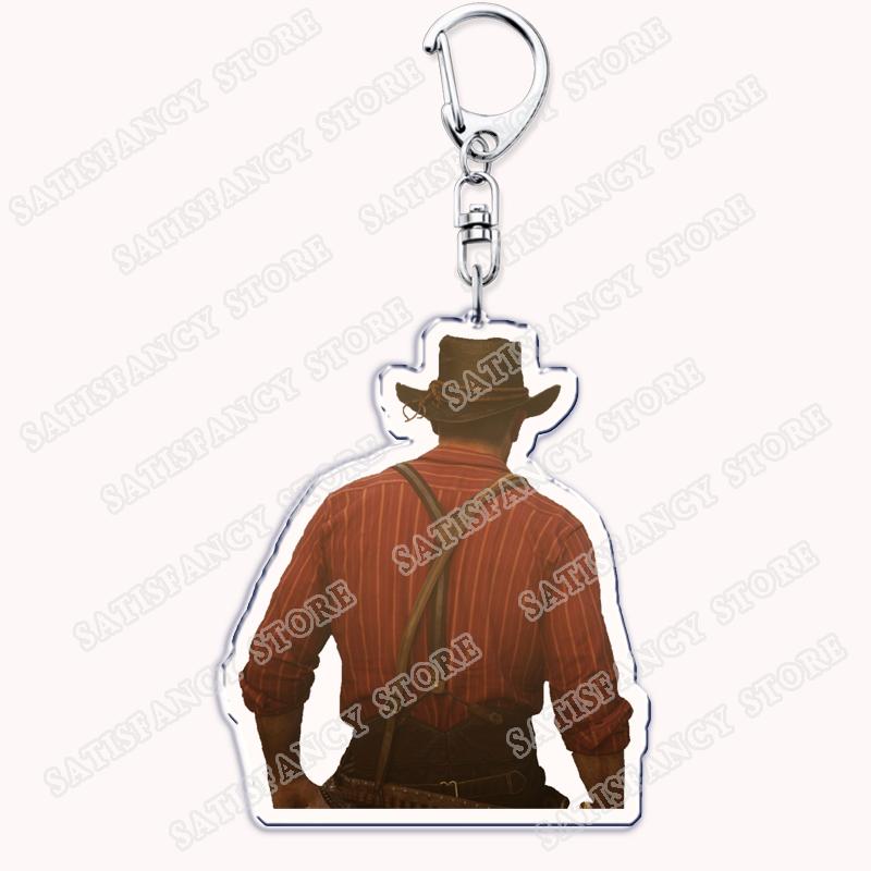 Популярный брелок-корова из игры для аксессуаров Red Dead Redemption Брелок Украшения Фанаты Друзья Геймер Игровые Подарки