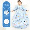 Sleeping Bag For Children 2.5Tog Baby Sleeping Bag Winter Thick Detachable Sleeves Anti-Kick Blanket Infant Quilt Sleepwear