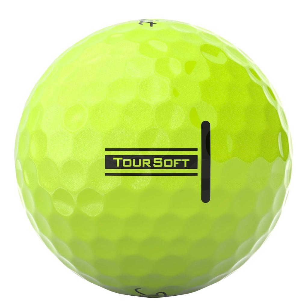 Titleist 24 Tour Soft Yellow DZ Golf Balls, Unisex, Yellow