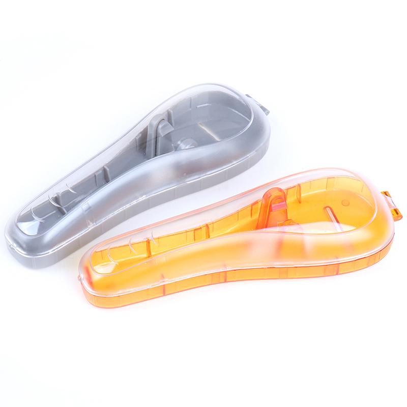 Men'S Plastic Shaver Razor Case Hand Holder Box Travel Storage