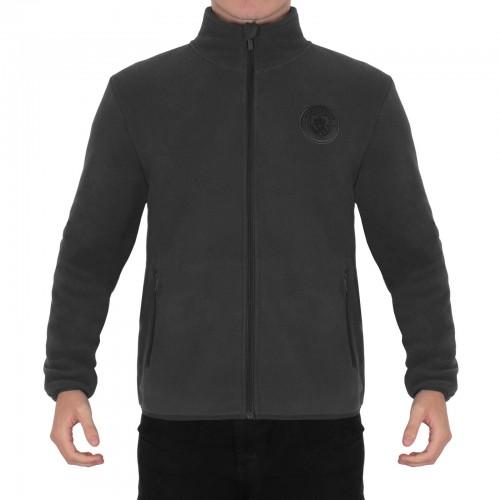 Manchester City FC Mens Crest Fleece Jacket
