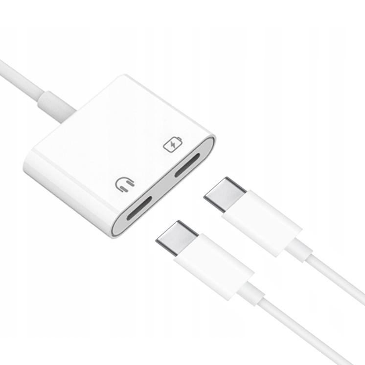 Co2 Adapter 2X Usb-C Przejściówka Kabel Usb Typ C Do Samsung Apple Xiaomi Z Dac