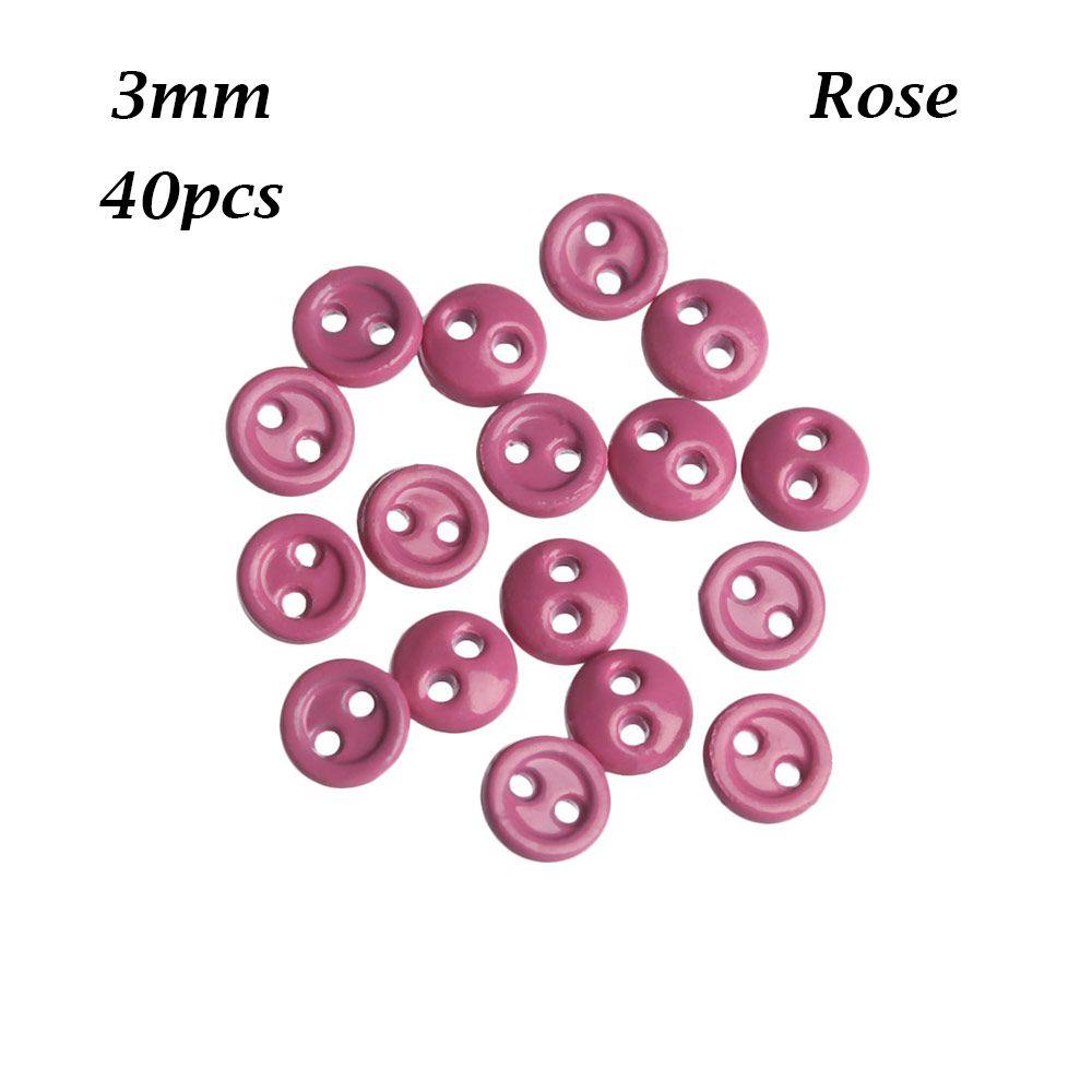 Новейшая многоцветная металлическая пуговица с двумя отверстиями, мини-пуговицы для кукол, швейные принадлежности, круглая пряжка