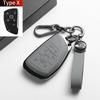 Leather Metal Car Key Case For Envision S Plus Gl8 Lu Zun Phev Century Auto Key Protector Shell Holder Decorative Accessories