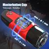 Full-Automatic Telescopic Rotating Airplane Cup Male Masturbation Apparatus Men's Hands-Free Heated Electric Clip Suction Real Voice
