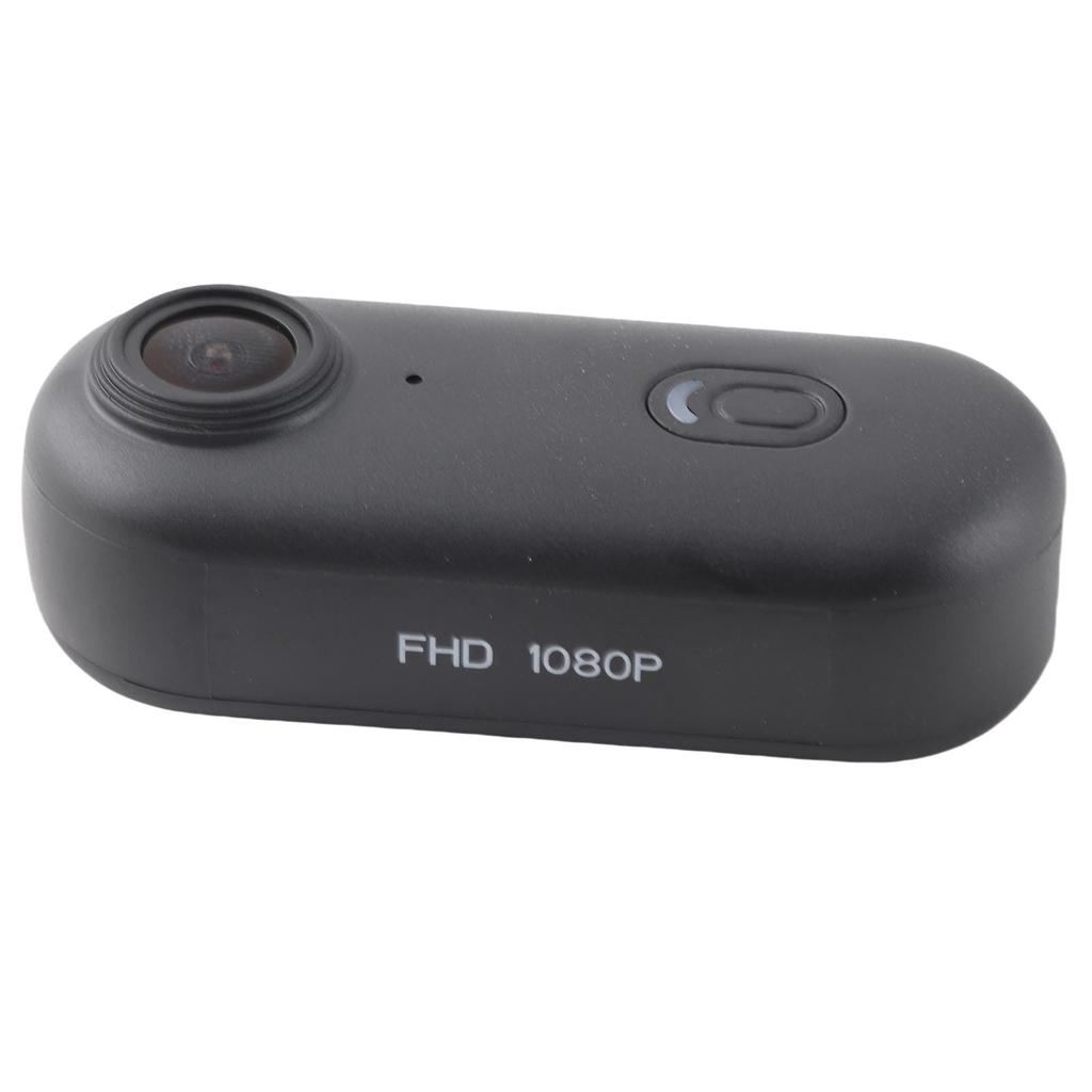 Pet Collar Camera 1080P HD Wireless Wide Angle Magnetic Wrable Video Recorder Small Action Camera with Back Clip for Outdoor Sports  