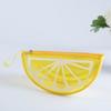 Водонепроницаемая косметичка с лимонами, прозрачная сумка для туалетных принадлежностей на молнии, простой органайзер для макияжа, женская