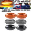 Для BMW MINI Cooper R50 R52 R53 2002-2008 Пара Светодиодных Динамических Боковых Повторителей Поворота Динамические Боковые Габаритные Огни Панельная Лампа Без Ошибок