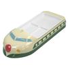 Niimi Western Tableware Melamine Children's Lunch Plate, Shinkansen, Green