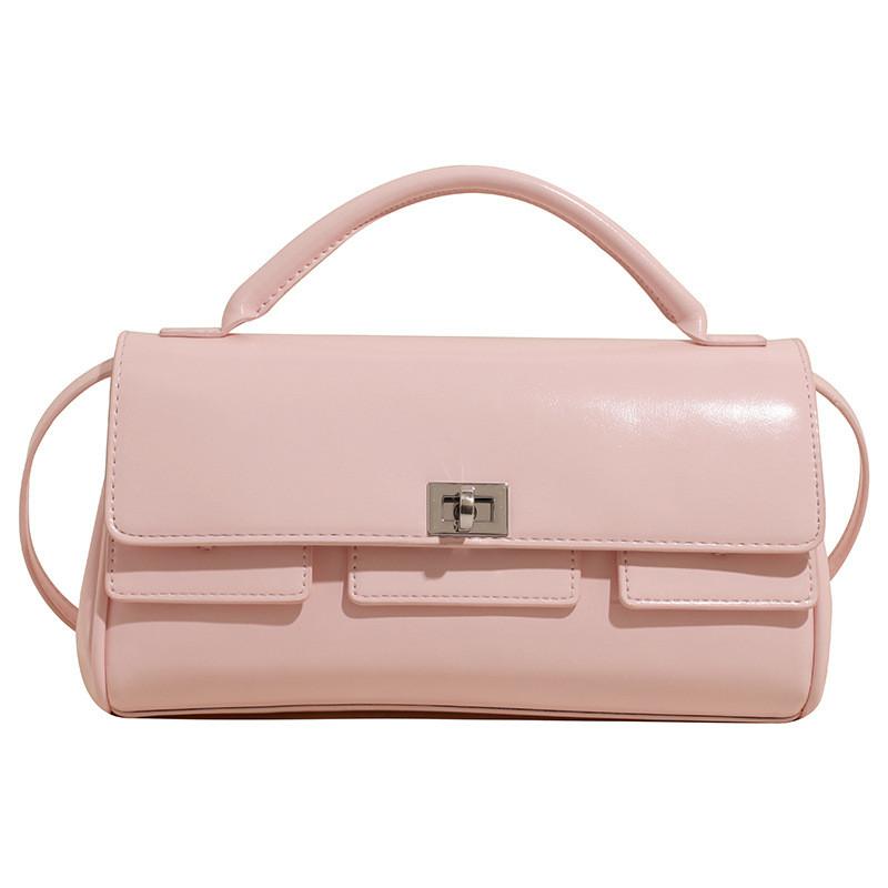 Модная женская одноплечевая сумка-кроссбоди однотонная сумка-тоут подарок повседневная